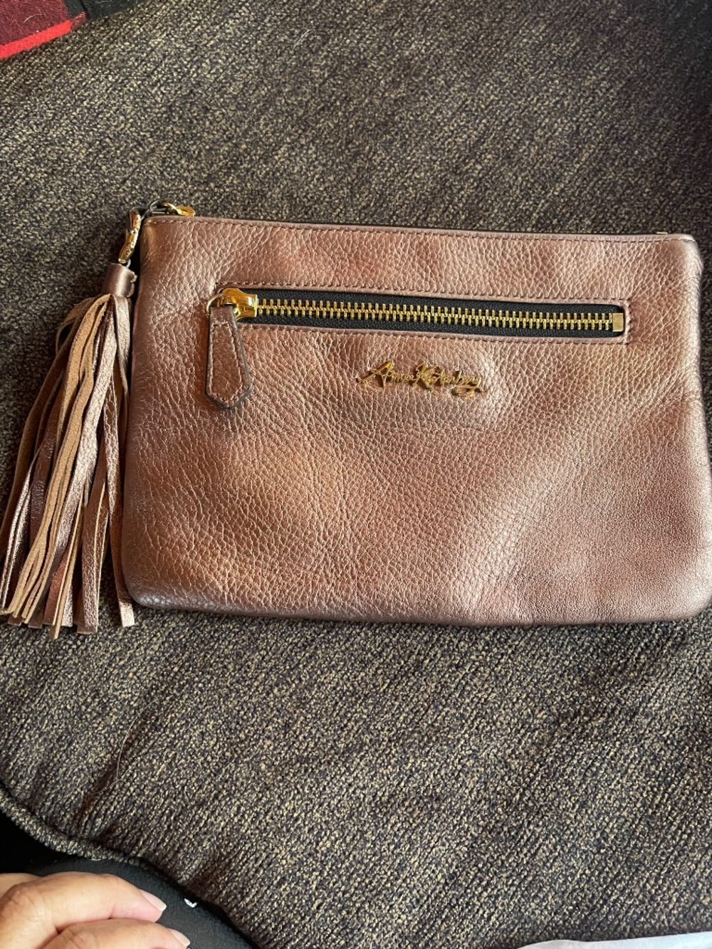 Aimee Kestenberg Metallic Clutch